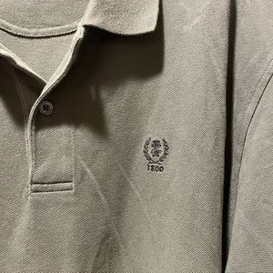 Izod Short Sleeve Shirt, Men’s XXL Olive Green Pullover